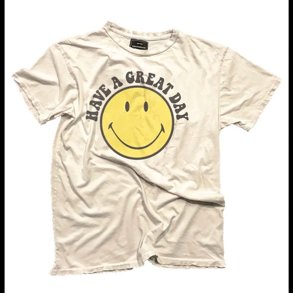 Retro Brand Have A Great Day Smiley Tee - Picture 1 of 6